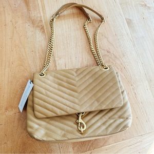 Rebecca Minkoff Edie Flap Cool Tan